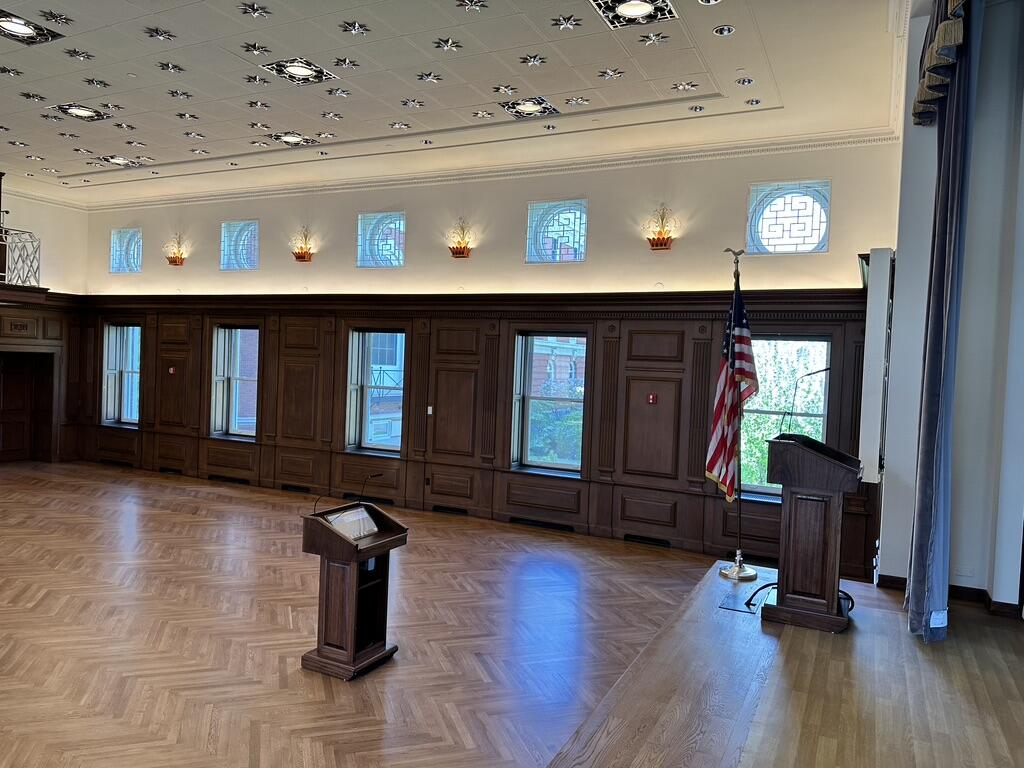 Commercial Renovation — Historic Ballroom & Performance Hall — completed by FirstLine Build Group in Rye, NY